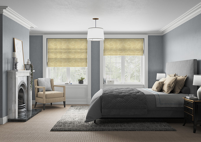Buckingham, Natural - Twist&Fit Roman Blind - Image 5